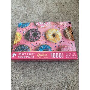 The Game‎ Collective Donut Party Jigsaw Puzzle 1000 Pieces 26" X 19"